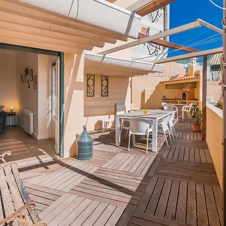 70m2 Tagus River Terrace In Alfama By Lovelystay Apartament