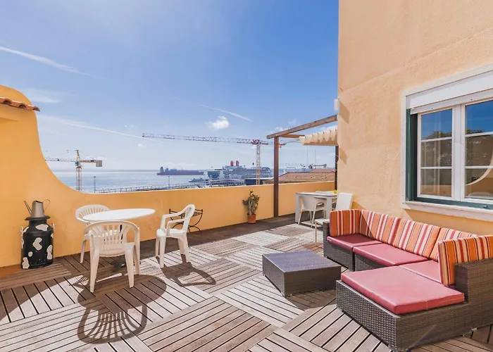70m2 Tagus River Terrace In Alfama By Lovelystay Lisboa