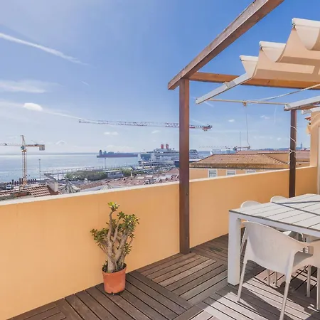 Whome Sunny Terrace With River Views Lisboa